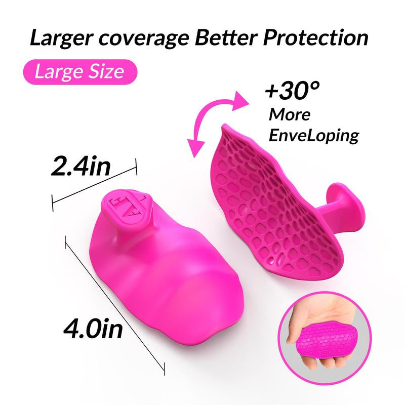 Maxgrip Workout Grip – Ergonomic Black and Pink Design for Improved Strength and Performance.