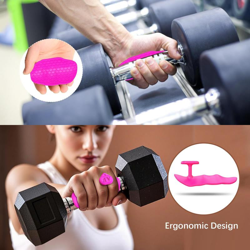 Maxgrip Workout Grip – Ergonomic Black and Pink Design for Improved Strength and Performance.