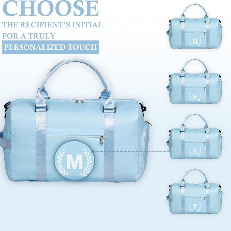 Personalized Women'S Gym & Travel Bag: Water-Resistant with Shoe Compartment, Wet/Dry Pockets & Yoga Mat Strap - Airline-Approved for Yoga, Fitness & 3-Day Trips Hand Carry Crossbody Gym Bag