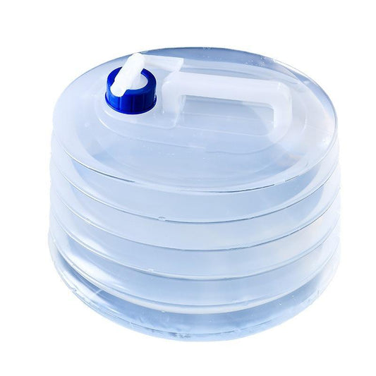 Foldable Camping Water Bucket, Large Capacity Portable Outdoor Storage with Tap