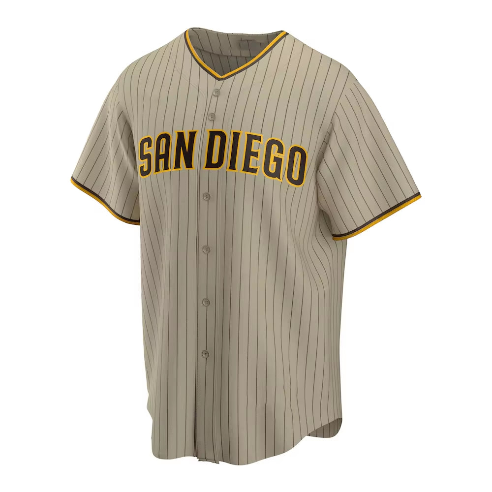 24/25 Summer Adult San Diego Baseball American Baseball Training Jerseys Sports Jersey 13 Number Machado Cool T-Shirt Quick-Dry