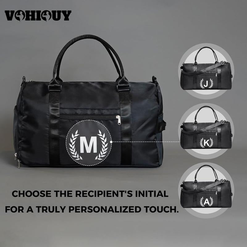 Personalized Women'S Gym & Travel Bag: Water-Resistant with Shoe Compartment, Wet/Dry Pockets & Yoga Mat Strap - Airline-Approved for Yoga, Fitness & 3-Day Trips Hand Carry Crossbody Gym Bag